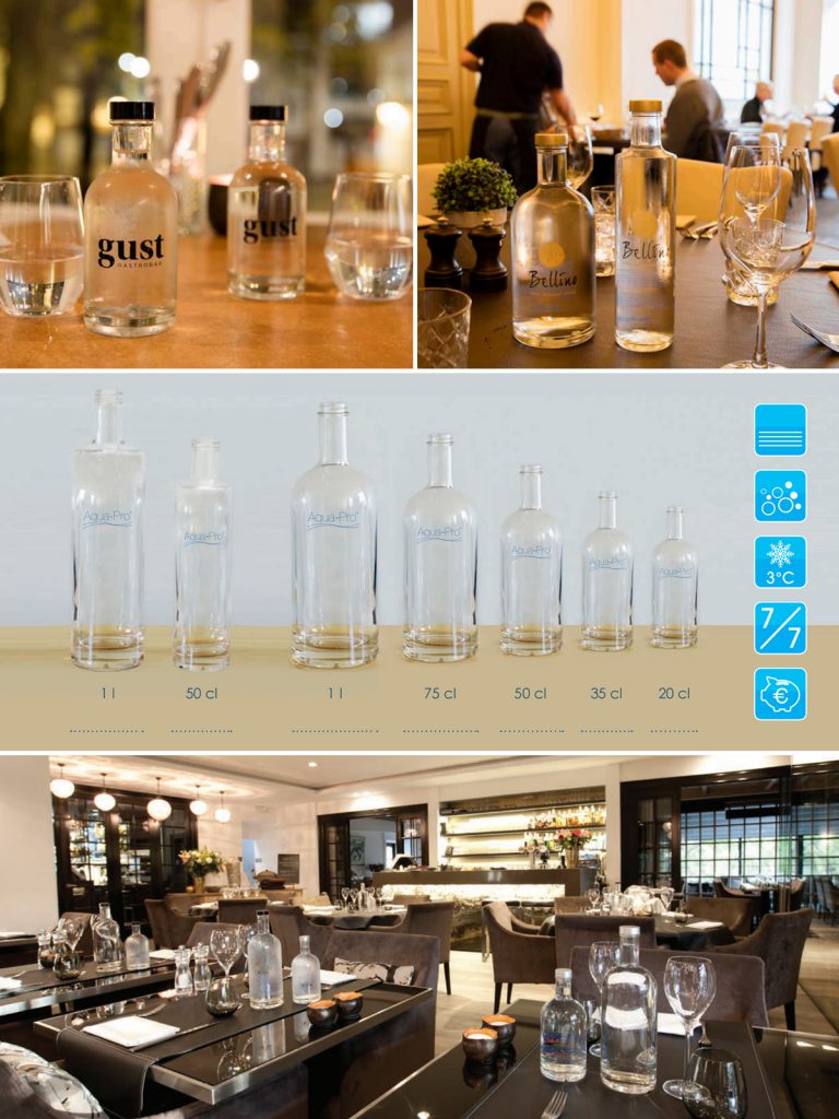 Drinkwater Flessen Met Logo Horeca Hotel Restaurant