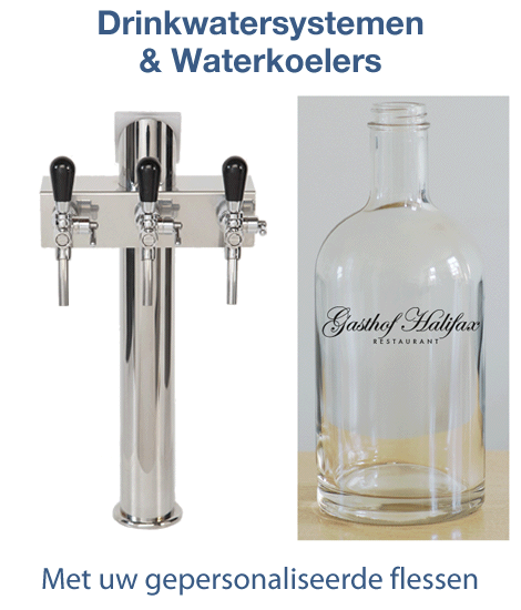 Drinkwatersysteem Waterkoeler Aqua-Pro Aqua-Service